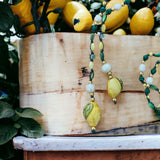 Collar Largo Limones